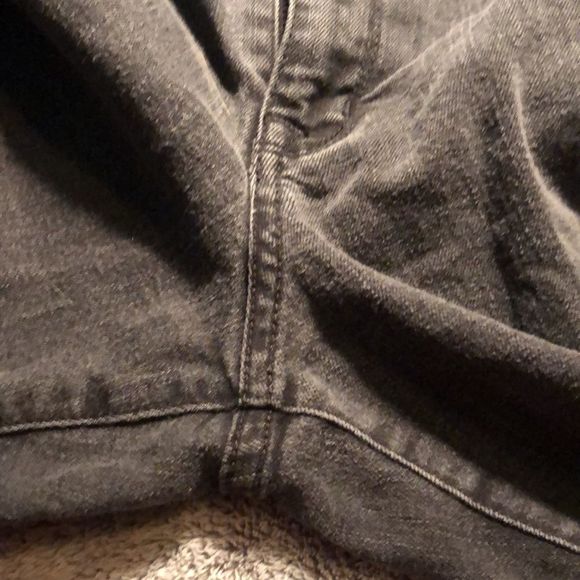 17/21 Jeans /light wash black /10/stretch/3 pockets/straight leg - Picture 6 of 12